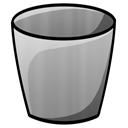 bucket empty icon